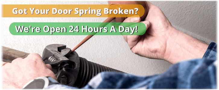 Broken Garage Door Spring Repair McKinney TX (469) 813-7410